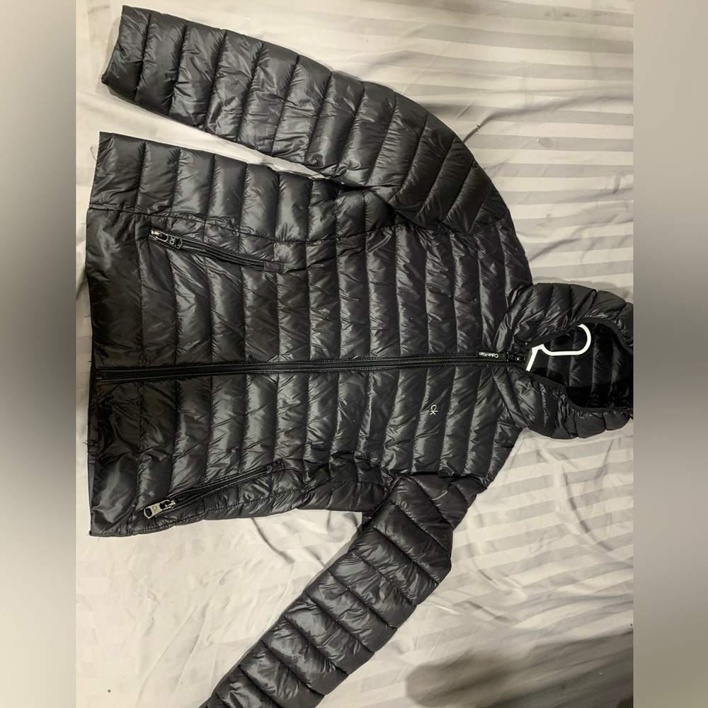 Black Calvin Klein Puffer Jacket
